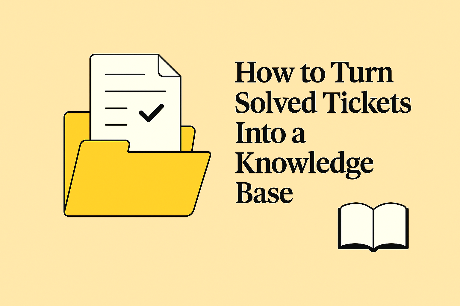 Turn Your Solved Tickets Into a Living Knowledge Base with Past Tickets AI