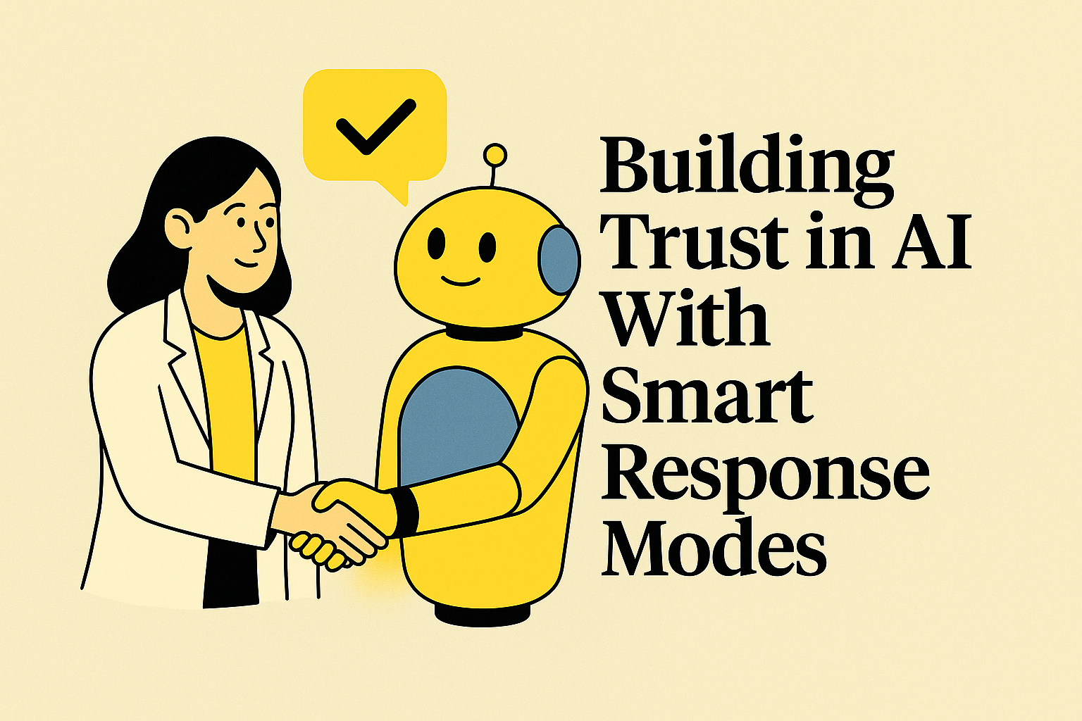 Building Trust in AI: How Smart Response Modes Make the Transition to Automated Support Seamless